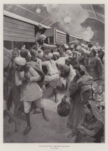 インドの疫病、ボンベイからの脱出